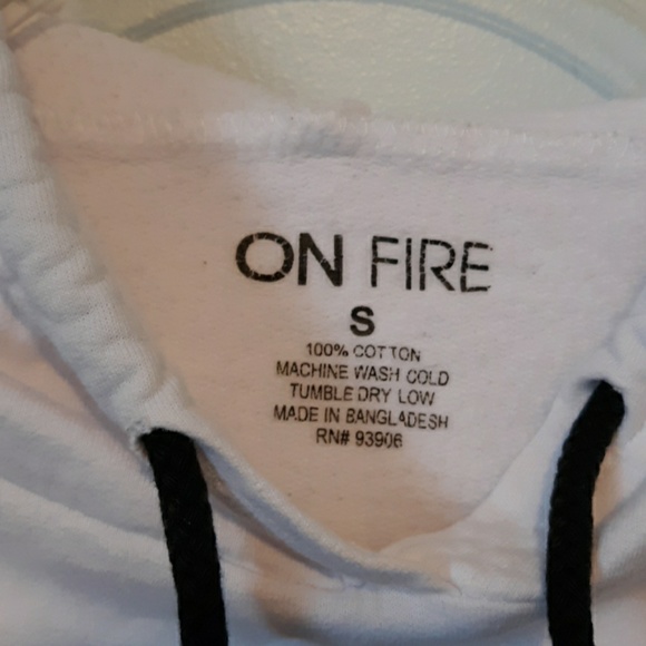 On Fire "positive" hoodie, size S - Picture 5 of 5